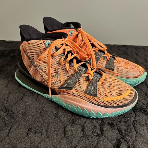 Nike Kyrie 7 ‘Play for the Future’ Men’s 10 Atomic Orange/Tropical Twist/Black